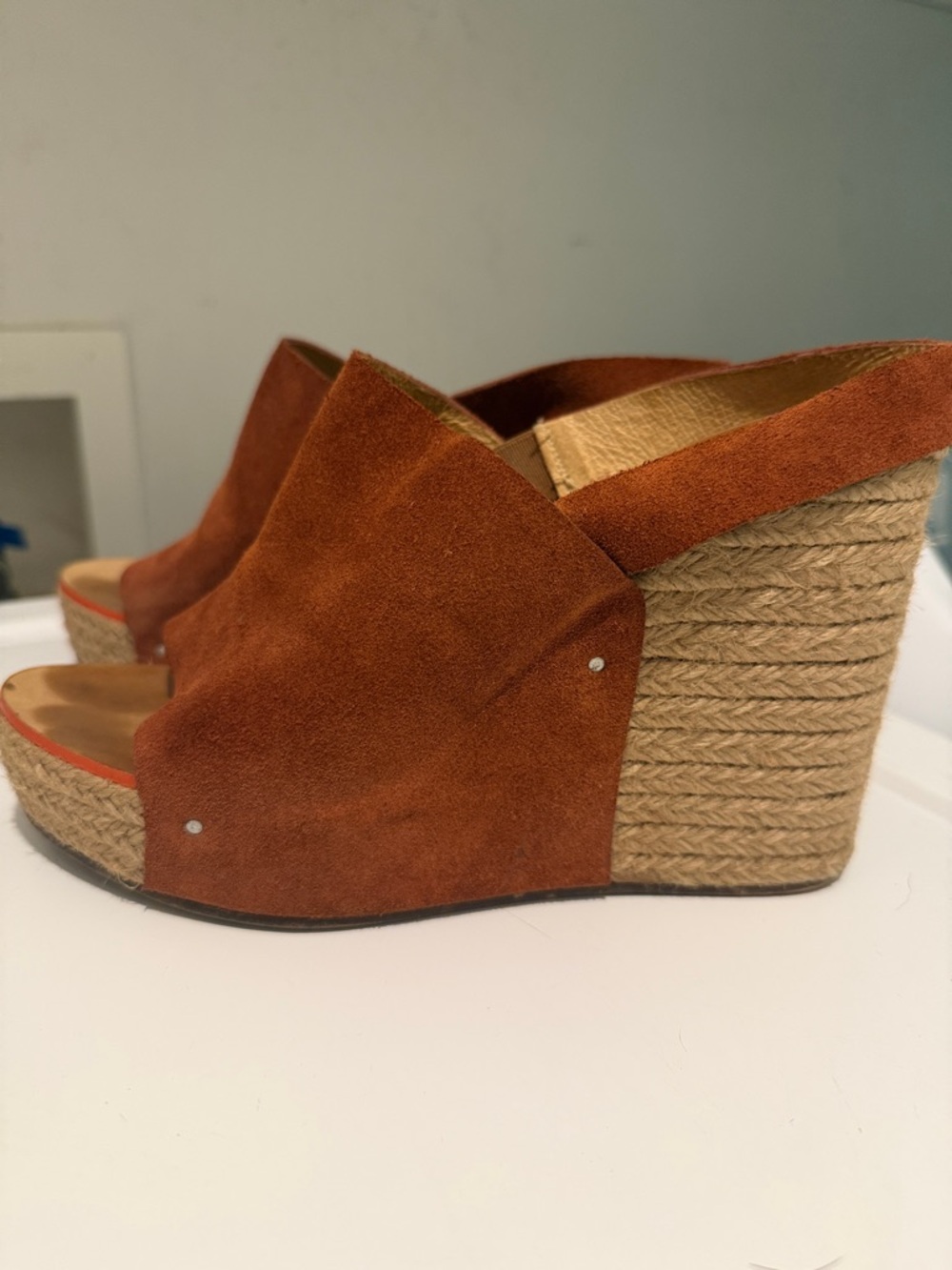 See By Chloe Brown Suede Espadrilles Size 39 (9M)